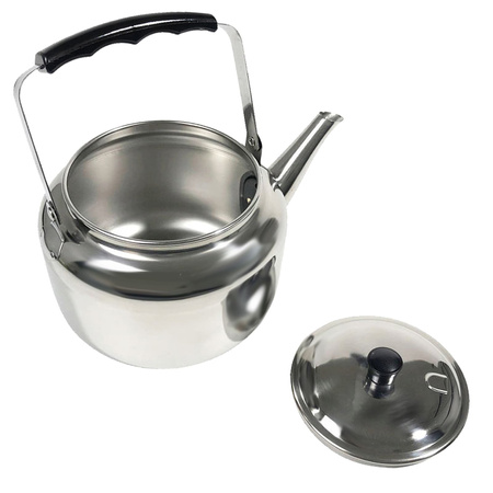 Imbryk Czajnik 1L Stalowy Czajniczek w Stylu Arabskim Mały Kempingowy