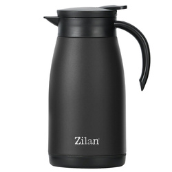 Termos 1000 ml Termiczny dzbanek z pokrywką Czarny Obiadowy Konferencyjny na Piknik