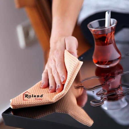 Ściereczki z Mikrofibry 4 szt. Do Mycia, Czyszczenia, Polerowania 68x42 cm Roland Germany