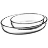 Naczynia żaroodporne Owalne 2 szt. Formy do pieczenia 36cm + 26cm Komplet Pasabahce