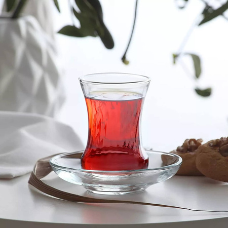 Szklanki do herbaty, kawy po turecku 6 szt. Tulipanki 105 ml LAV INCI