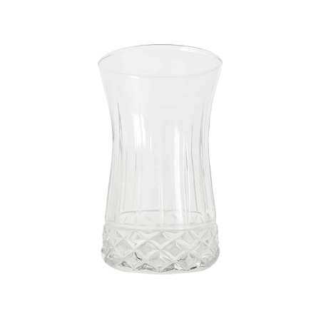 Komplet szklanek tureckich 6 szt. do kawy, herbaty 165 ml bez podstawek Elegance