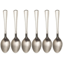 Małe łyżeczki do herbaty po turecku, do kawy, deserów 6 szt. 10 cm Feinman Germany