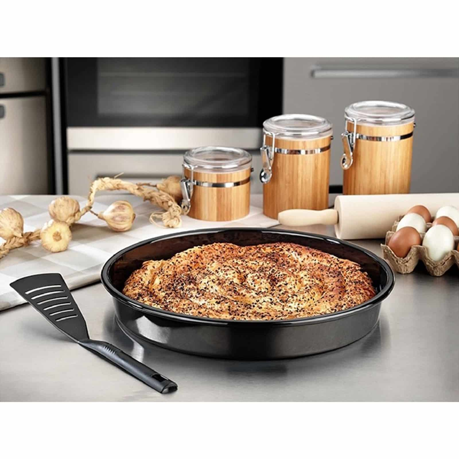 forma do pieczenia emaliowana okrągła