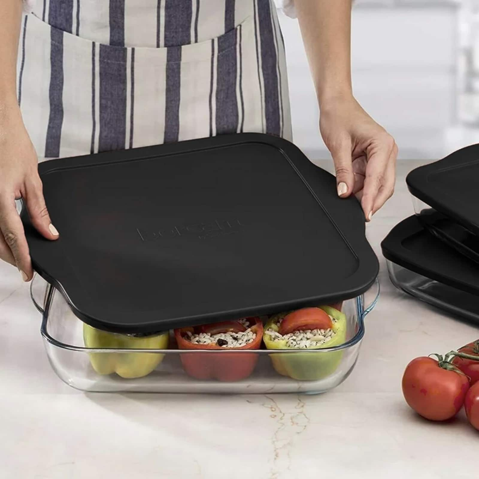 naczynie żaroodporne z pokrywką Pasabahce