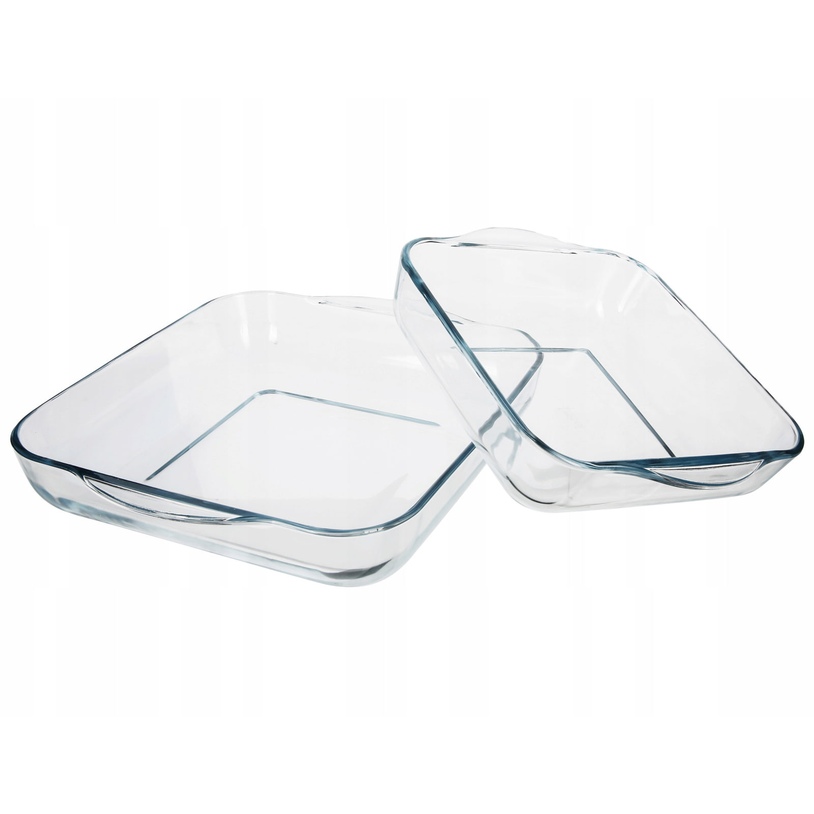 Formy szklane do pieczenia Naczynia żaroodporne 2 szt. Borcam