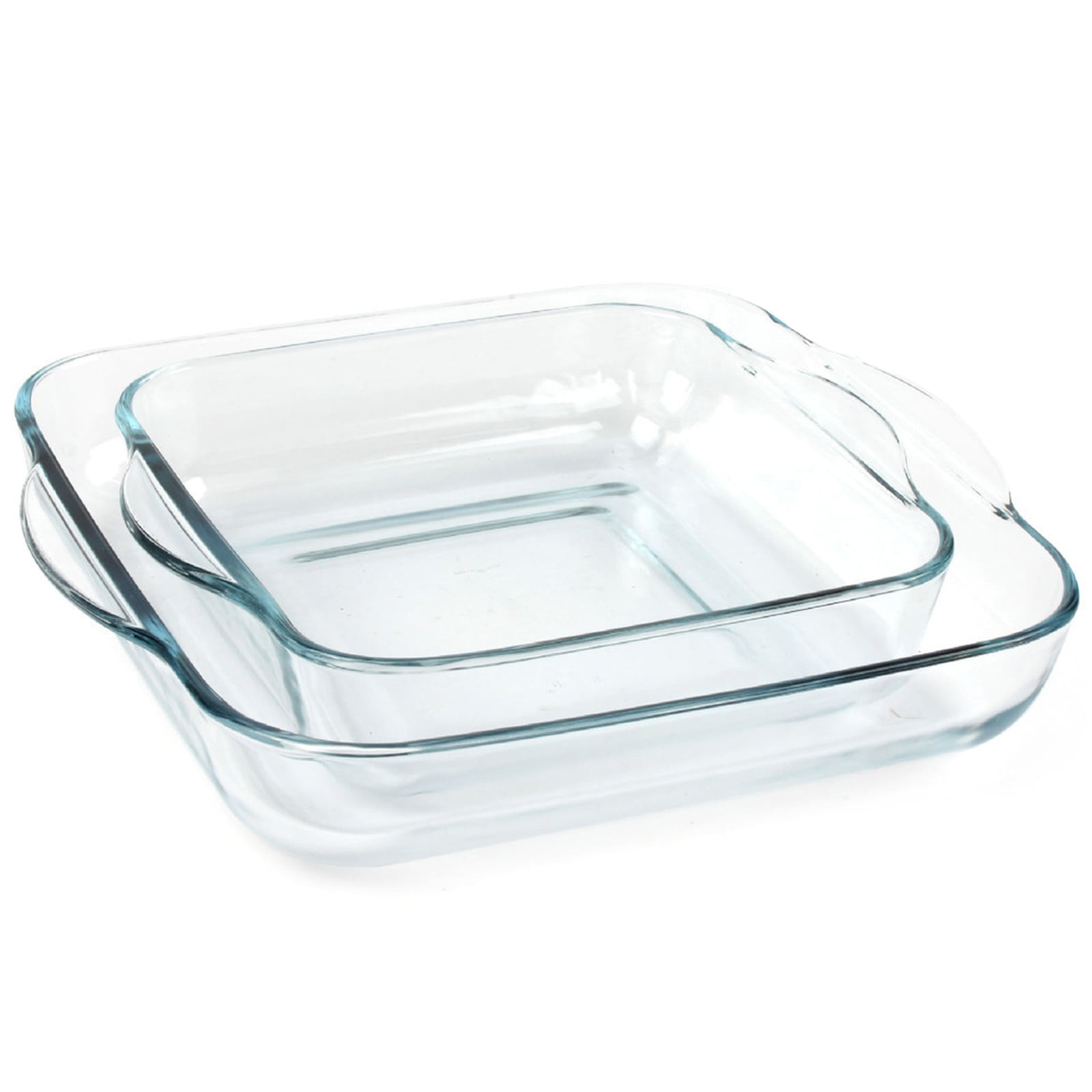Formy szklane do pieczenia Naczynia żaroodporne 2 szt. Borcam